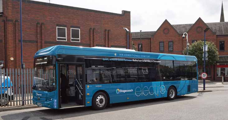 Stagecoach Yorkshire Yutong E12 73008 electro